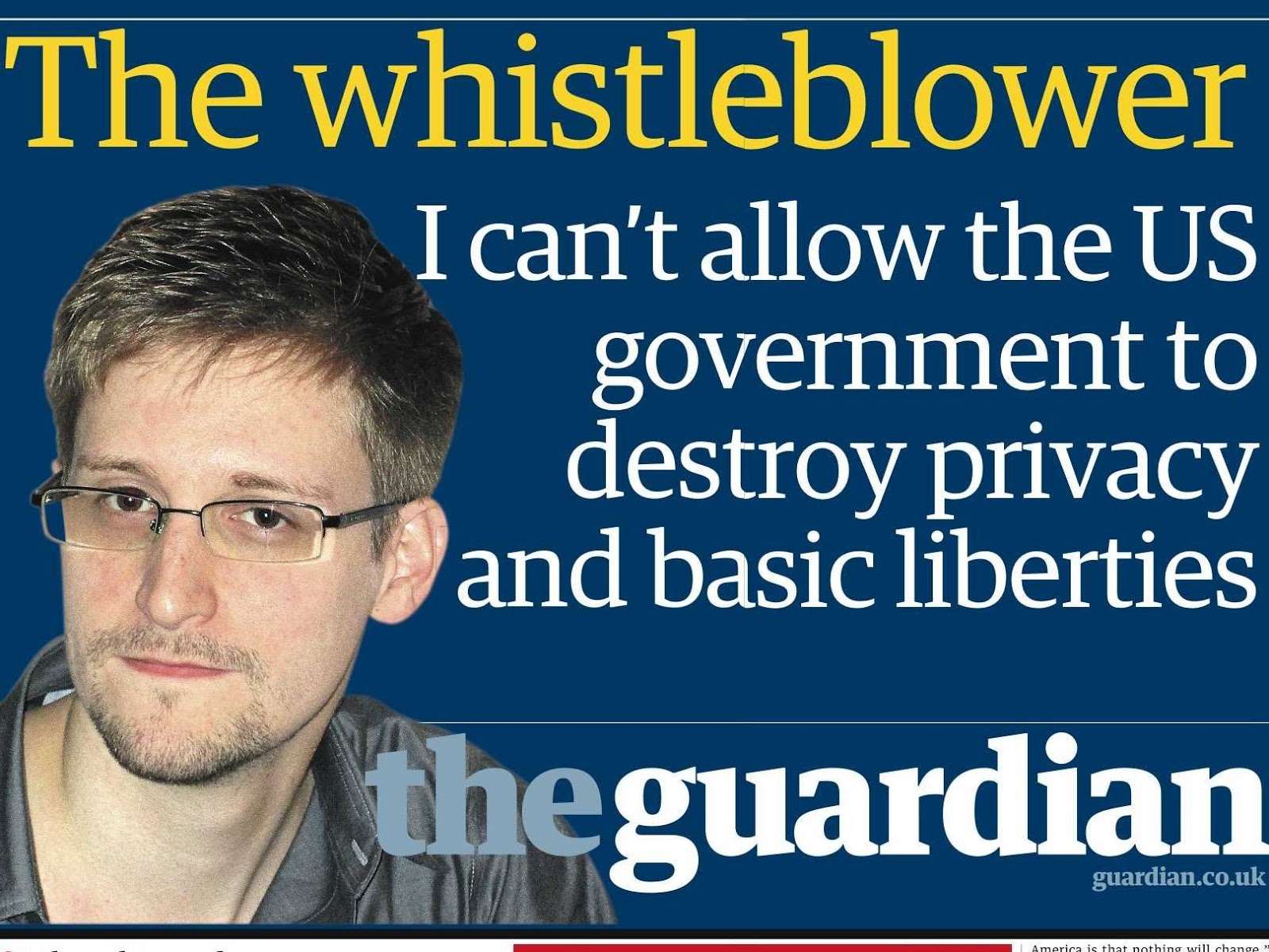 Snowden Free Rider Problem