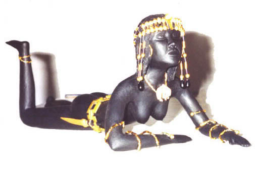 Statue ancienne représentant Majaji