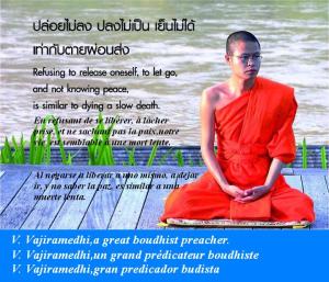V.Vajiramedhi en méditation.