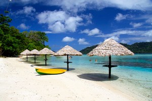 L'hotel Eco Resort...ce qui en reste!