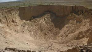 Le sinkhole est apparu le 3 aout 2013