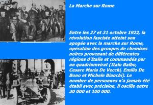 La marcia di Roma  28 octobre 1922bbb