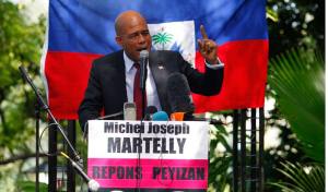 Michel Martelly,un politicien soutenu par le crime organisé. Ou se trouve la démocratie là-dedans?