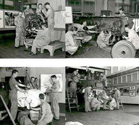 Même dans les pires moments de la guerre,Opel n'a jamais manqué de rien : d'argent,de matériel ...et de travailleurs.