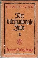 Preuve du soutient d'Henry Ford au mouvement nazi:ce petit livre très anti-sémite imprimé en allemand.