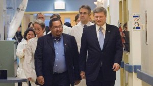 Arthur Poreter et Stephen Harper. Qui est le vrai chef de la gang?