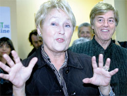 Pauline Marois et Claude Blanchet ...il y a presque 4 ans.