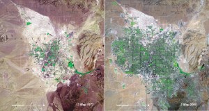 Le gaspillage de l'eau par l'élite.