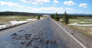 Le sol commence à surchauffer dans la grande caldéra.Le pire est à craindre./ The ground begins to overheat in the large caldera.  The worst is feared.
