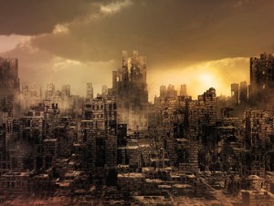 Une ville...une vision d'apocalypse! Bougeons pendant que nous sommes vivants!