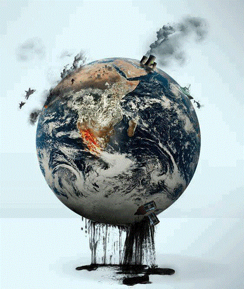 Une planète asphyxiée  par la pollution!