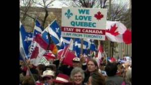 Lors du référendum de 1995,des canadiens fédéralistes étaient venu nous dire qu'ils nous aimaient...!