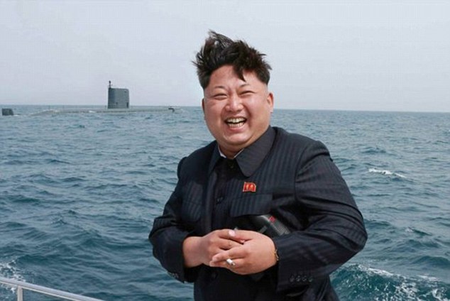 Kim  Jung Un ,un dictateur tout souriant.