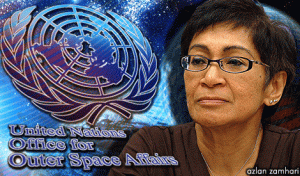 Ambassadrice extra-terrestre     L’astrophysicienne malaisienne Mazlan Othman est directrice du Bureau des affaires spatiales des Nations Unies (United Nations office of outer space Affairs ou UNOOSA), qui s’occupe de tous les dossiers relatifs à l’activité spatiale. Mazlan est mandatée pour accueillir les visiteurs extra-terrestres et coordonner leur reconnaissance s’ils venaient à entrer en contact avec nous.  Lire un  formidable interview avec elle: lien Ambassadrice extra-terrestre.     