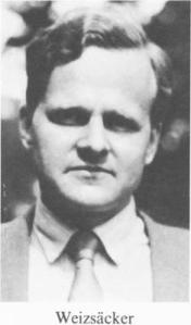 Von Weisacker,le penseur de la bombe allemande.