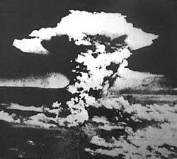 Le 6 aout 1945,le bombardement d'Hiroshima.