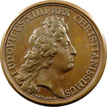 Médaille à l'effigie du roi.