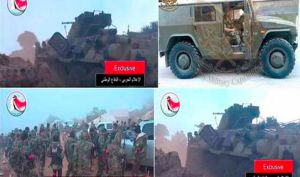 Photos très récentes montrant des soldats russes travaillant avec leurs homologues syriens...à Lataquié.