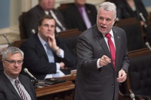 L'espion canado-saoudien,Philippe Couillard, irait directement en prison  en cas de prise du pouvoir  par un mouvement organisé de désobéissance civile.