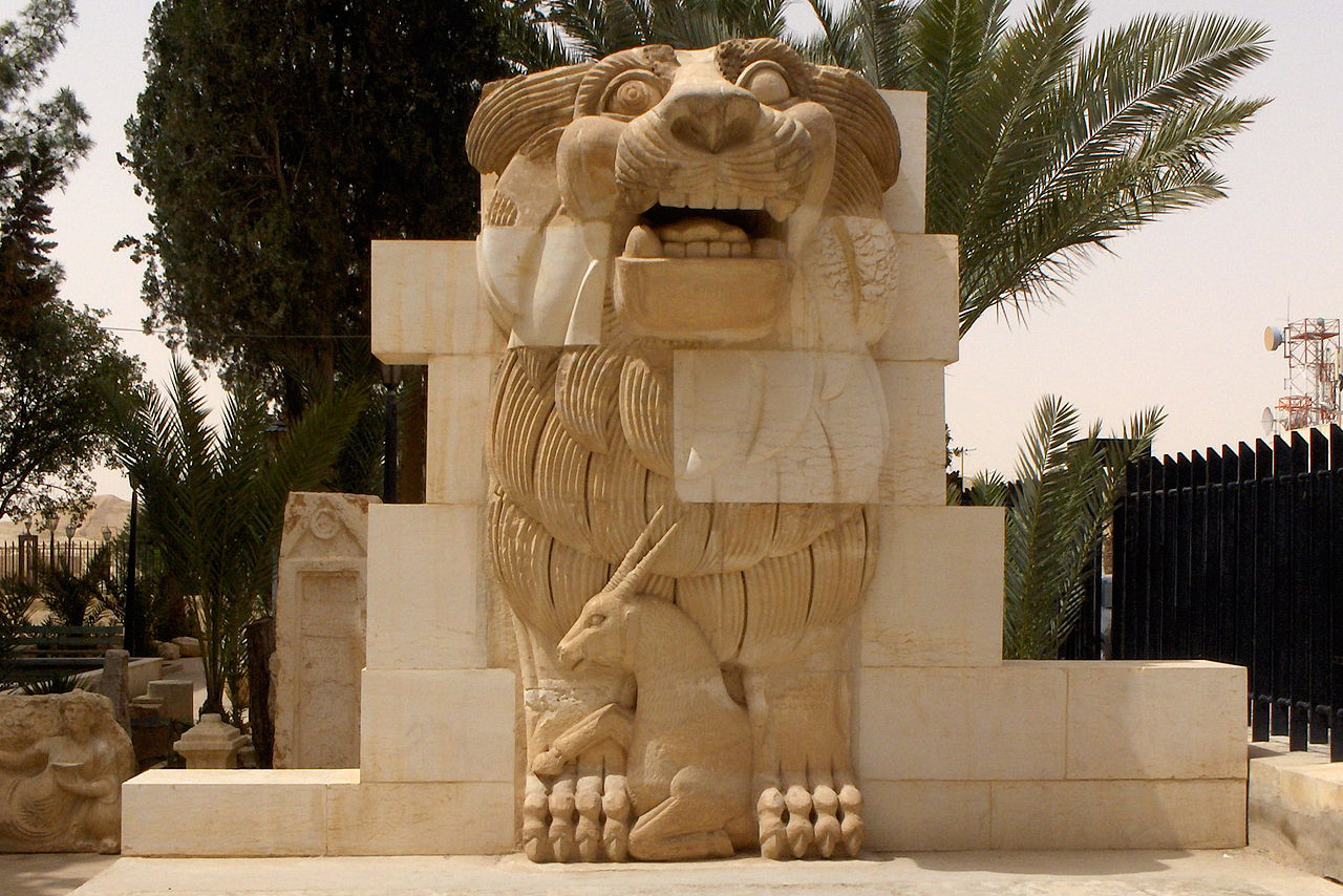 Cette statue d'un dieu-lion vieille de 1900 ans aurait été détruite ou...vendue.