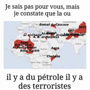 Pétrole et terroristes