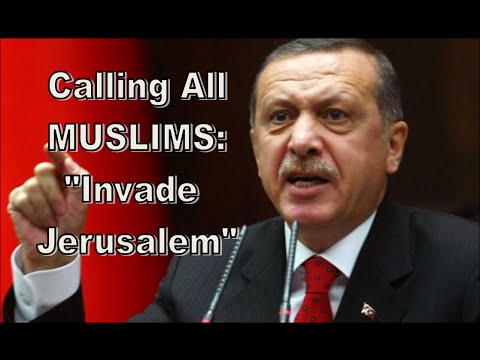 Erdogan qui a lancé  un appel semblable   à celui d'Al Baghdaddy récemment.