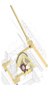 Aujourd'hui les appartements souterrains sont complètement inondés par l'eau provenant d'une nappe phréatique.