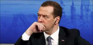 Le premier ministre russe Dimitry Medvedev