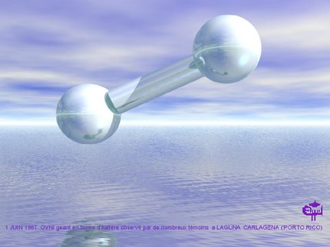 Ovni en forme d'haltères