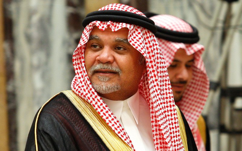 Le prince Bandar d'Arabie Saoudite.