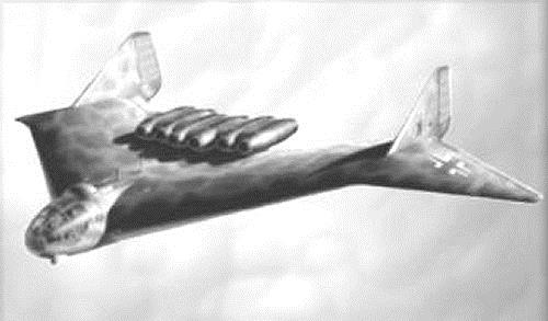 L'Arado 555 était le bombardier le plus secret et possédant la technologie la plus sophisticée de la Deuxième Guerre Mondiale.Les allemands n'ont pas eu le temps de le fabriquer,mais il aurait pu emporter la bombe atomique jusqu'à New York.Cet appareil semble avoir 20 ans d'avance sur son temps,car un ingénieur en a fait un modèle réduit qui fonctionne.