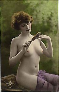 Une carte postale colorisée des années '20.