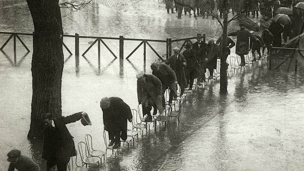 Les innondations de Paris en 1924