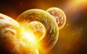 Une collision terrible.