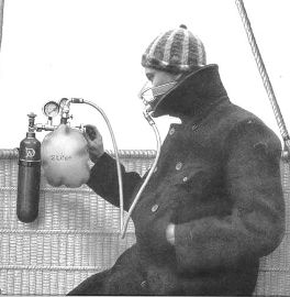 La première combinaison expérimentale en 1941.