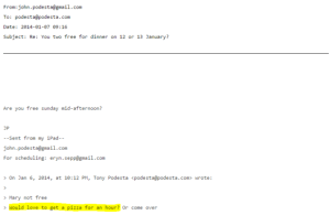 « Marie n’est pas libre. Tu aimerais avoir une pizza pour une heure ? »