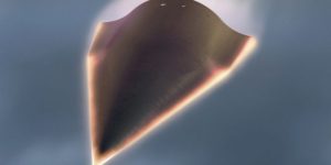 Un dessin d'artiste représentant le planeur russe.