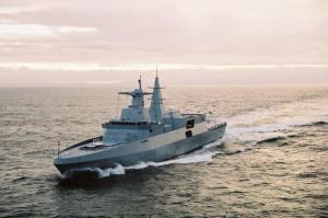 Le SAS Mendi Malgré son poids lourd, la frégate a une vitesse merveilleuse de 30 noeuds. Il a de multiples systèmes de radar pour détecter tous les ennemis à venir.