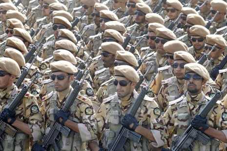 Soldats d'élite iraniens